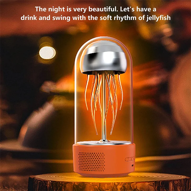 Creative Jellyfish Bluetooth Speaker Colorful Flashing Lamp Octopus Audio Mini Portable Subwoofer Birthday Valentine's Day Gifts
Creative Jellyfish Bluetooth Speaker Colorful Flashing Lamp Octopus Audio Mini Portable Subwoofer Birthday Valentine's Day Gifts