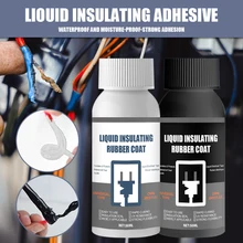 50ml Liquid Electrical Tape Cable Repair Insualtion Rubber Electrical Wire Cable Coat Waterproof Seal Quick Drying Sealant
50ml Liquid Electrical Tape Cable Repair Insualtion Rubber Electrical Wire Cable Coat Waterproof Seal Quick Drying Sealant