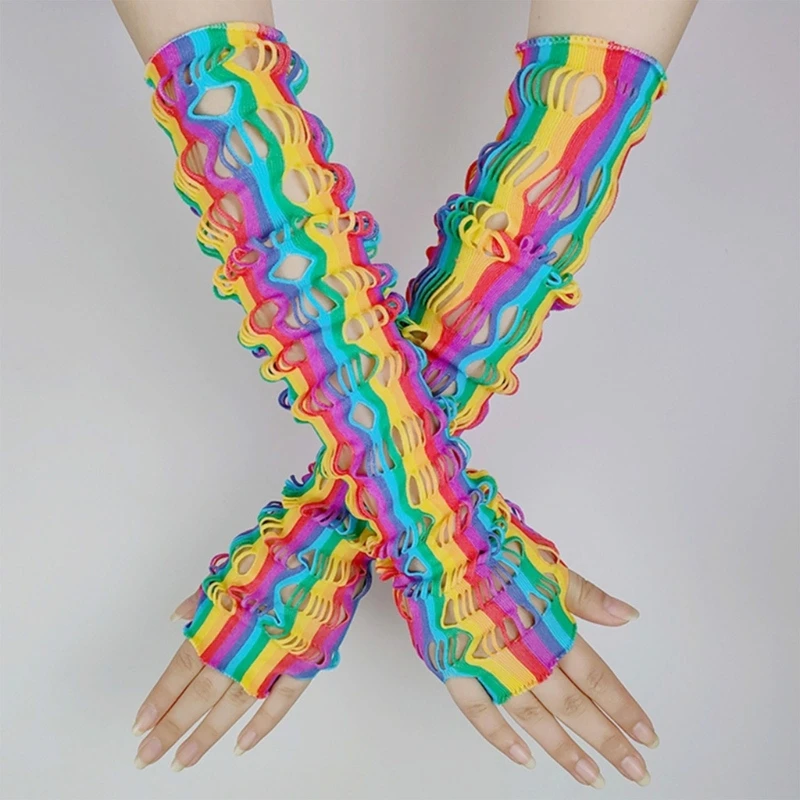 Радужные перчатки Pride Edition, эластичные перчатки для костюма на Хэллоуин, аксессуары
Радужные перчатки Pride Edition, эластичные перчатки для костюма на Хэллоуин, аксессуары