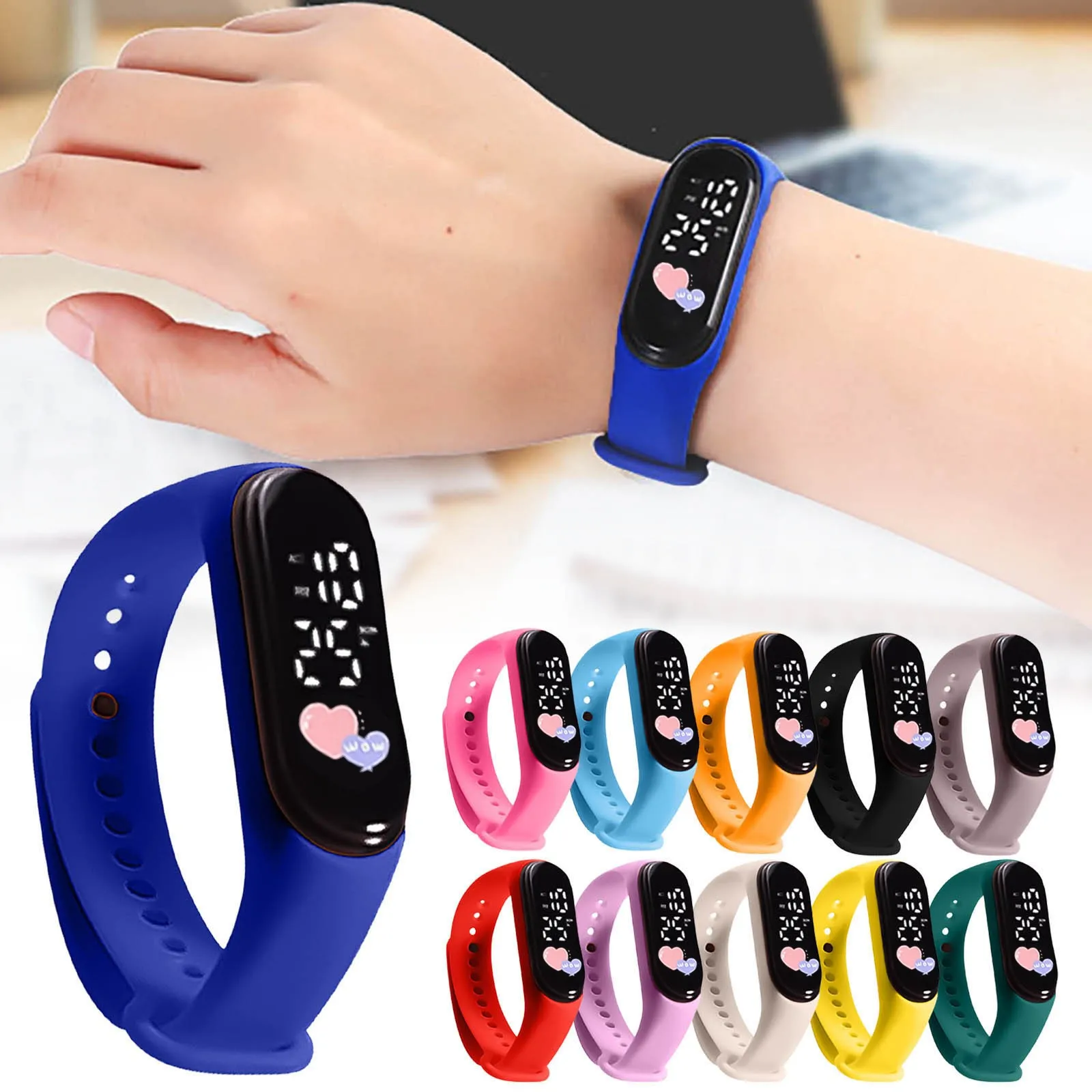 

Children Watch Birthday Gift For Child Boy Girl Smart LED Digital Cartoon Kids Watch Waterproof Bracelet Wristwatch reloj niño