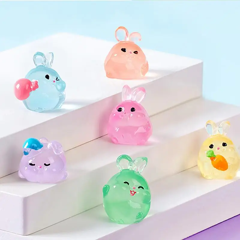 Mini Resin Luminous Rabbit Bunny Figurines Landscape Decor Fairy Garden Accessories Cake Topper DIY Christmas Birthday Party
Mini Resin Luminous Rabbit Bunny Figurines Landscape Decor Fairy Garden Accessories Cake Topper DIY Christmas Birthday Party