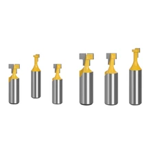 3 Pcs Shank Keyhole Grooving Router Bit Set, T-Slot Milling Cutter For Woodworking Power Tools
3 Pcs Shank Keyhole Grooving Router Bit Set, T-Slot Milling Cutter For Woodworking Power Tools