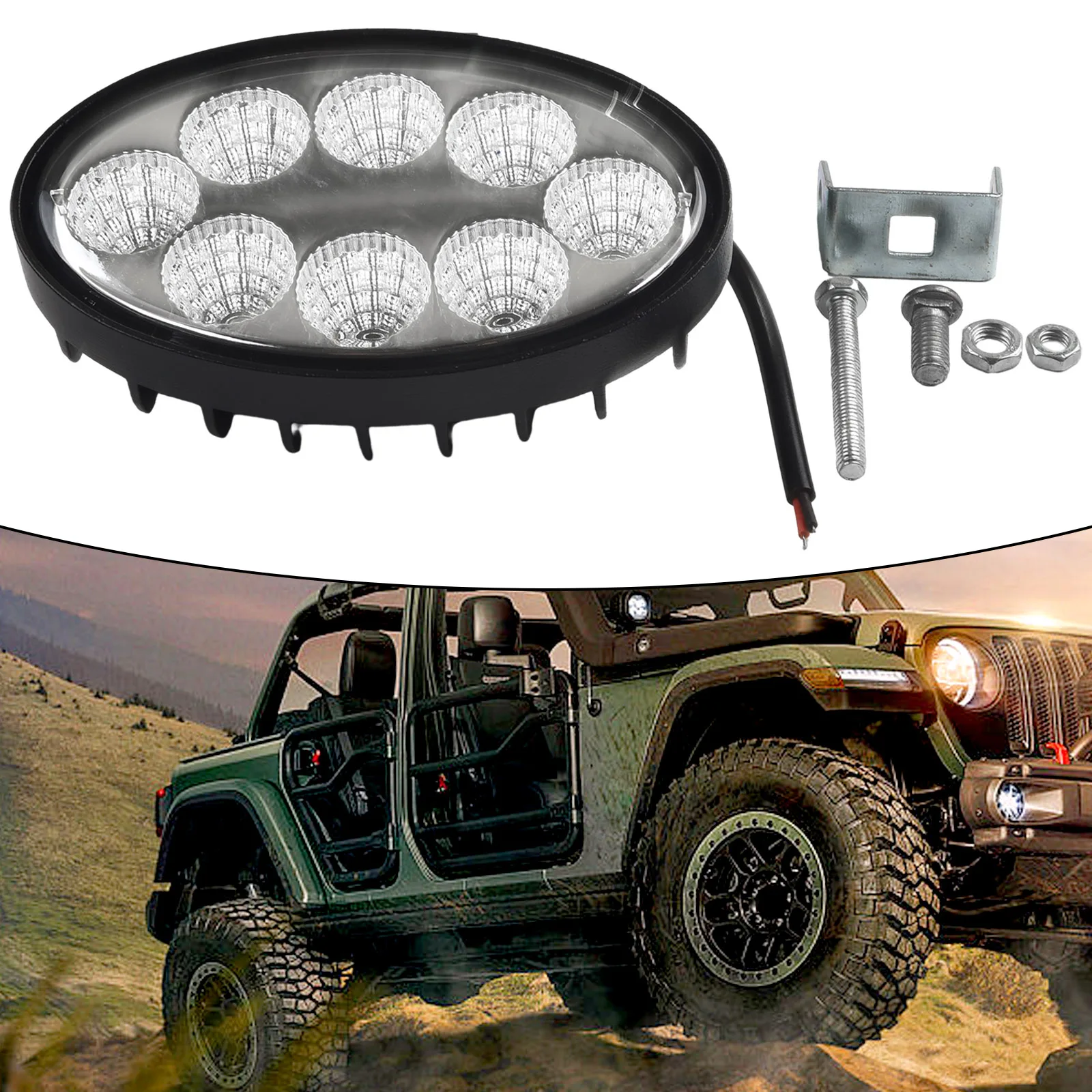 Waterproof Car 5inch 24W Oval LED Work Lamp Fog Lights Truck OffRoad Tractor Flood Beam 12V/24V Automobiles Accessories
Waterproof Car 5inch 24W Oval LED Work Lamp Fog Lights Truck OffRoad Tractor Flood Beam 12V/24V Automobiles Accessories