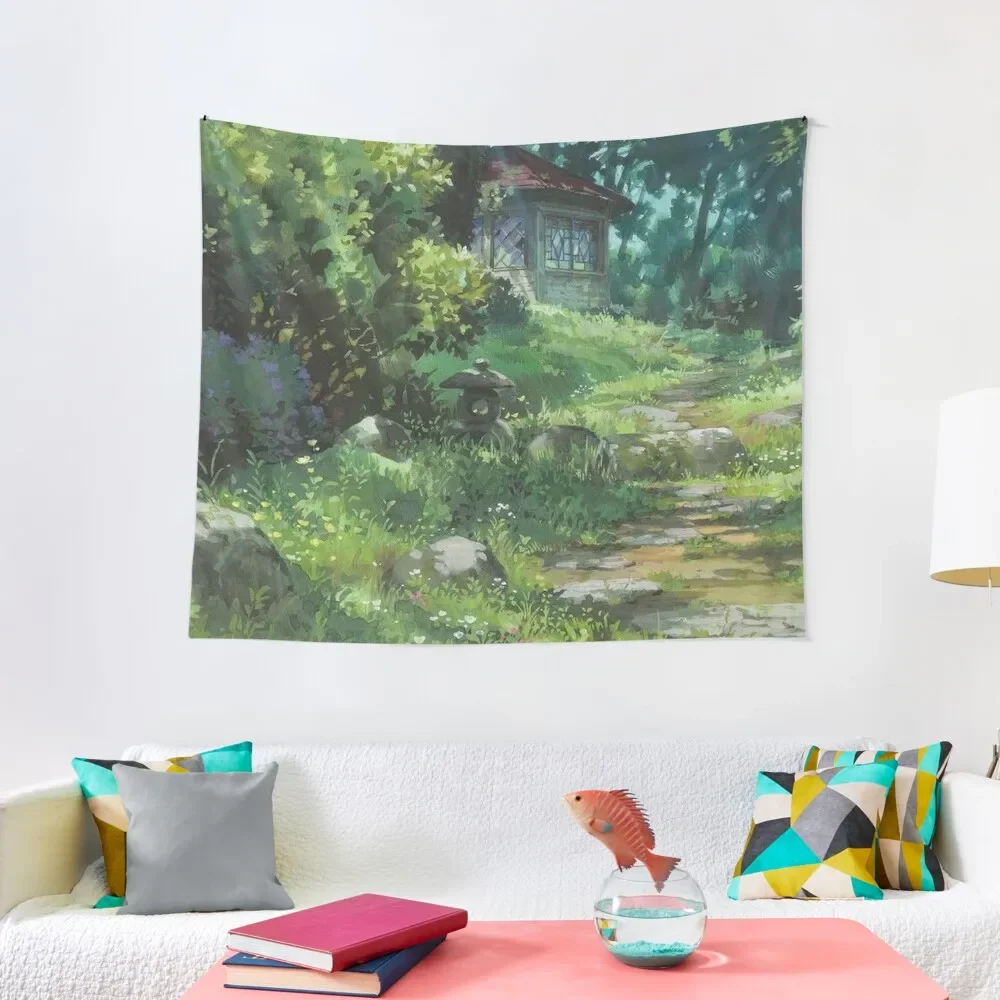 

Anime Magical Forest Scenery Tapestry Room Decor Aesthetic Wall Hangings Decoration Luxury Living Room Decoration Tapestry