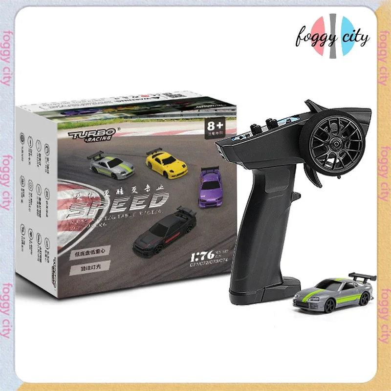 Turbo Racing 1:76 Mini Full Scale Remote Control Sports Car C73 Set Mini Rc Colored Car Case Children's Birthday Gift
Turbo Racing 1:76 Mini Full Scale Remote Control Sports Car C73 Set Mini Rc Colored Car Case Children's Birthday Gift