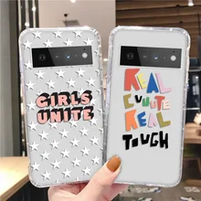 Clear Case For Googlr Pixel 6 Case Girl Qoutes Funda Pixel 6 Pro 6.71'' Cover Silicon For Google Pixel 6 6.4'' Soft Carcasa Back
Clear Case For Googlr Pixel 6 Case Girl Qoutes Funda Pixel 6 Pro 6.71'' Cover Silicon For Google Pixel 6 6.4'' Soft Carcasa Back