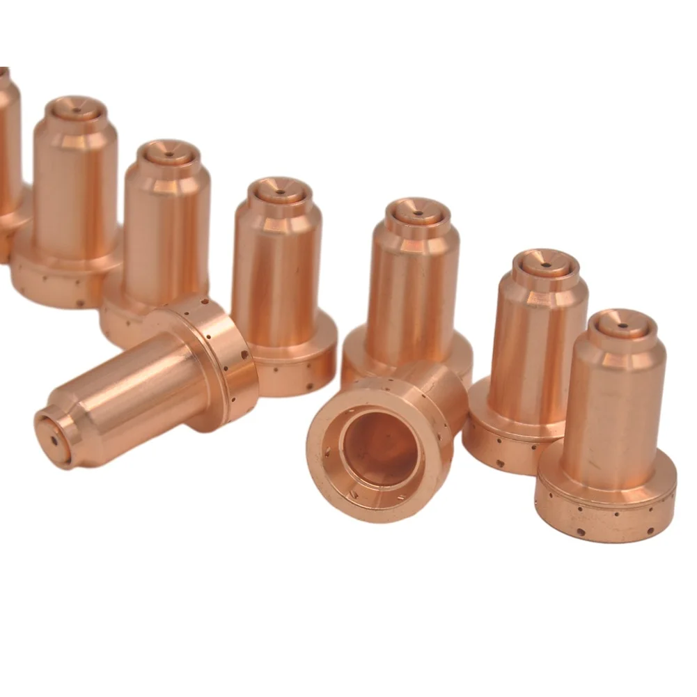 10pcs 9-8252 Nozzle Tips 60A Fit For Thermal Dynamics SL60 SL100 Plasma Torch Tip Electrode Nozzle Power Tools Accessories
10pcs 9-8252 Nozzle Tips 60A Fit For Thermal Dynamics SL60 SL100 Plasma Torch Tip Electrode Nozzle Power Tools Accessories