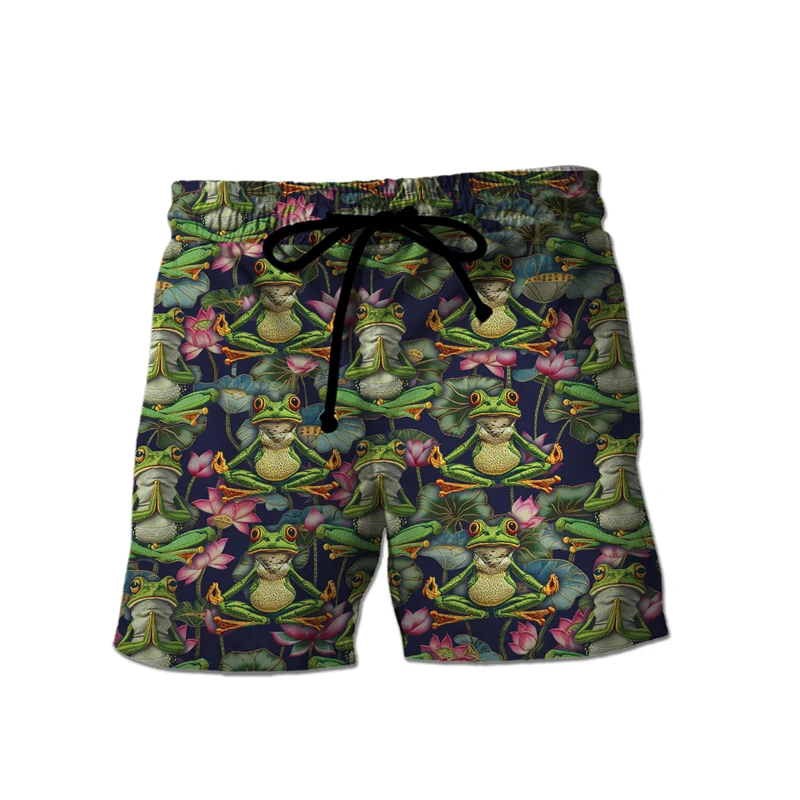 Trousers 3D Print Short Pants For Men Clothes Funny Animal Frog Beach Shorts Hawaiian Vacation Trunks Harajuku Fashion Kids Tops
Trousers 3D Print Short Pants For Men Clothes Funny Animal Frog Beach Shorts Hawaiian Vacation Trunks Harajuku Fashion Kids Tops
