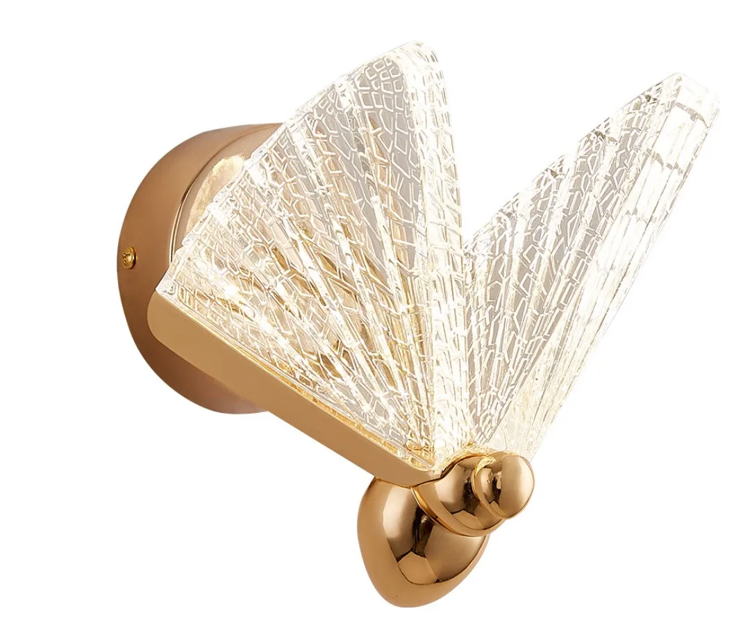Nordic Butterfly Wall Lamp Creative Colorful Led Wall Light Minimalist luxury Staircase Bedroom Bedside Corridor Aisle Lighting
Nordic Butterfly Wall Lamp Creative Colorful Led Wall Light Minimalist luxury Staircase Bedroom Bedside Corridor Aisle Lighting
