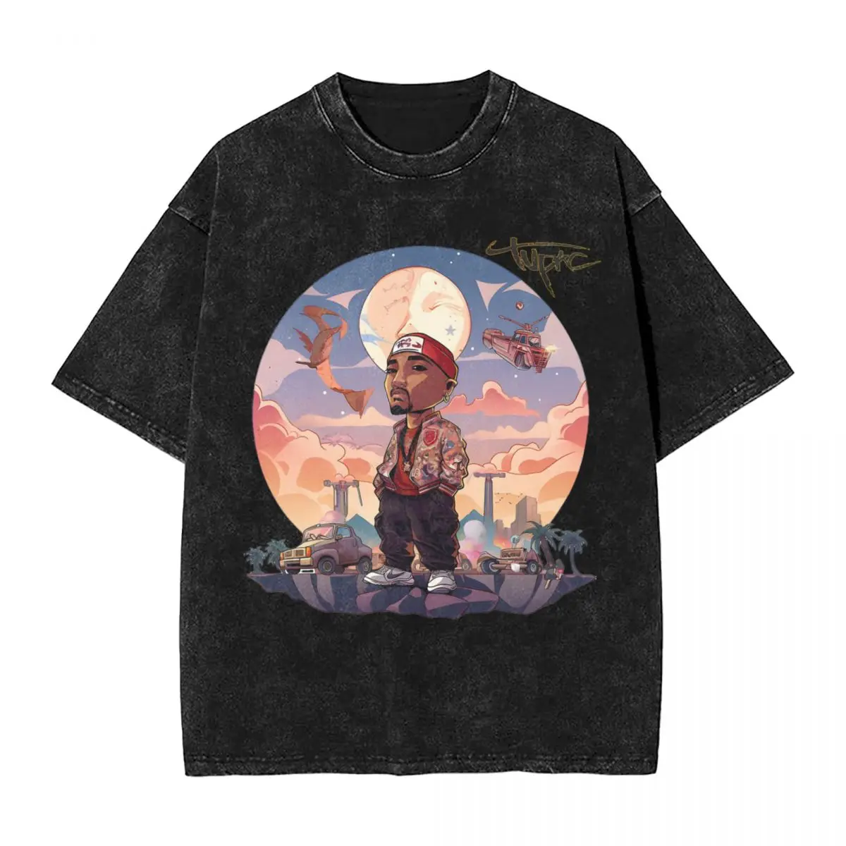 Rapper Tupac woman Men Washed T-Shirt Hot stamping Print Tees,Harajuku Cotton Tshirt Men's Summer Short Sleeve Tees
Rapper Tupac woman Men Washed T-Shirt Hot stamping Print Tees,Harajuku Cotton Tshirt Men's Summer Short Sleeve Tees