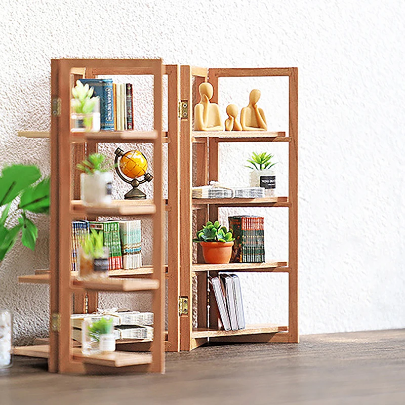 Doll House Mini Wooden Folding Display Shelf Mini Furniture Shelf Model For Dollhouse Decor DIY Shooting Scene Accessories
Doll House Mini Wooden Folding Display Shelf Mini Furniture Shelf Model For Dollhouse Decor DIY Shooting Scene Accessories