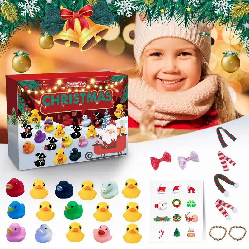 Christmas Advent Calendar Gift Box 24 Day Countdown For Kids Baby Shower Toys Rubber Ducks Festival Gifts Home Decoration
Christmas Advent Calendar Gift Box 24 Day Countdown For Kids Baby Shower Toys Rubber Ducks Festival Gifts Home Decoration