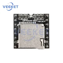 3.3V-5V Mini MP3 Player Module U Disk TF Card MP3 Player Audio Voice Module Board For Arduino DF Play Wholesale
3.3V-5V Mini MP3 Player Module U Disk TF Card MP3 Player Audio Voice Module Board For Arduino DF Play Wholesale