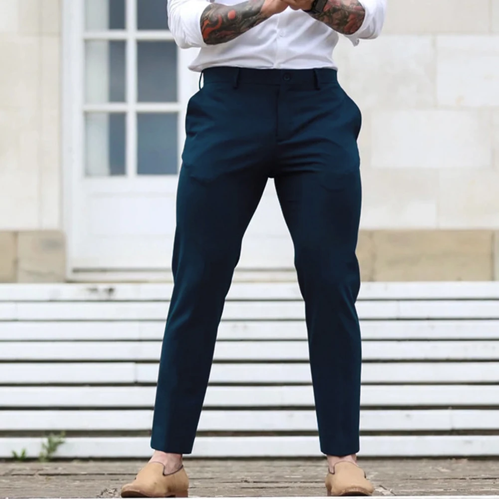 Mens Stretch Elastic Skinny Slim Fit Joggers Pants Sport Workout Trousers Sweatpants Formal Straight Men Casual Long Pants
Mens Stretch Elastic Skinny Slim Fit Joggers Pants Sport Workout Trousers Sweatpants Formal Straight Men Casual Long Pants