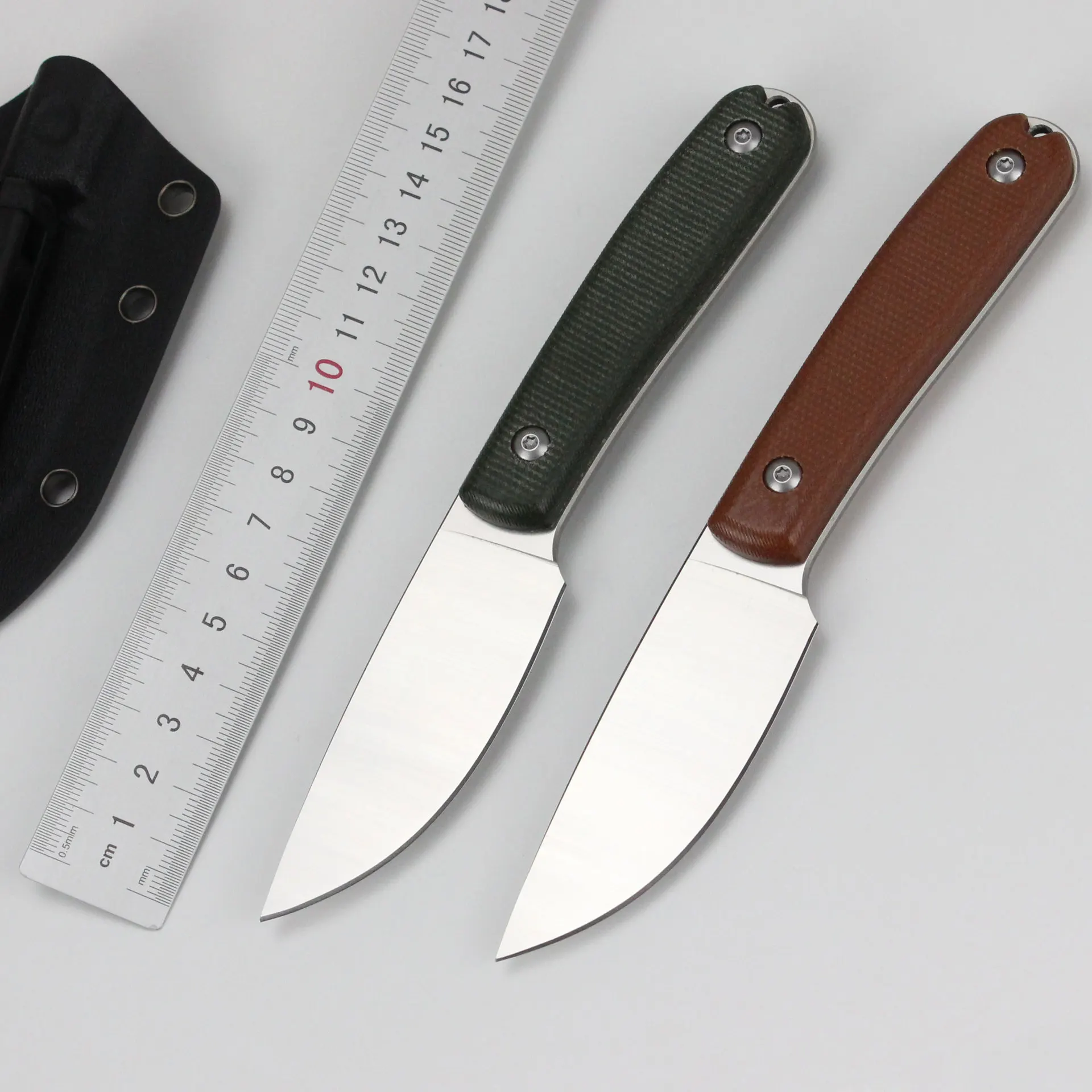 GT0160 Camping Pocket Outdoor Fixed Blade Knife 14C28N Blade Hunting Survival Tactical Utility Knives EDC Tools With K sheath
GT0160 Camping Pocket Outdoor Fixed Blade Knife 14C28N Blade Hunting Survival Tactical Utility Knives EDC Tools With K sheath