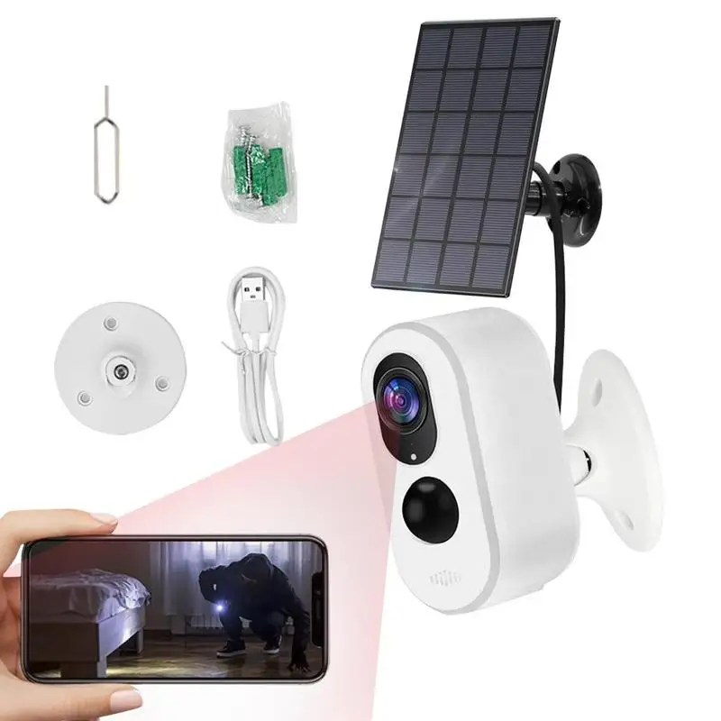 Solar Powered Cameras 2-Way Talk Home Security Cameras Solar Outdoor Camera Indoor Security Camera With Night Vision 1080P
Solar Powered Cameras 2-Way Talk Home Security Cameras Solar Outdoor Camera Indoor Security Camera With Night Vision 1080P
