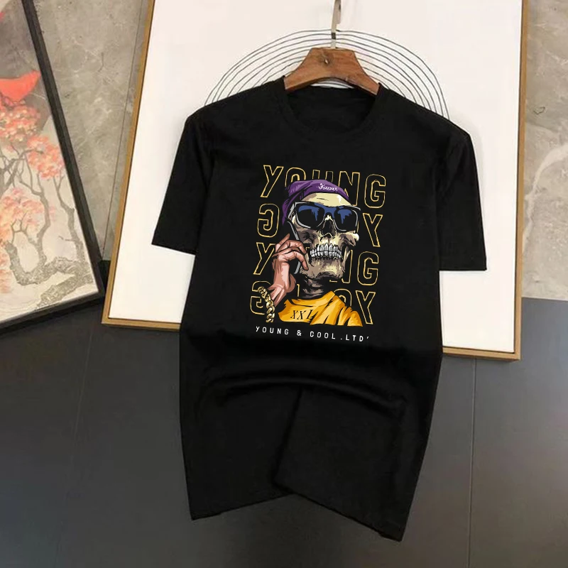 Men's T-Shirt Stitch Halloween Skeleton Call Novelty 100% Cotton Tees Short Sleeve Cartoon Cute T Shirt Tops Graphic Printed
Men's T-Shirt Stitch Halloween Skeleton Call Novelty 100% Cotton Tees Short Sleeve Cartoon Cute T Shirt Tops Graphic Printed