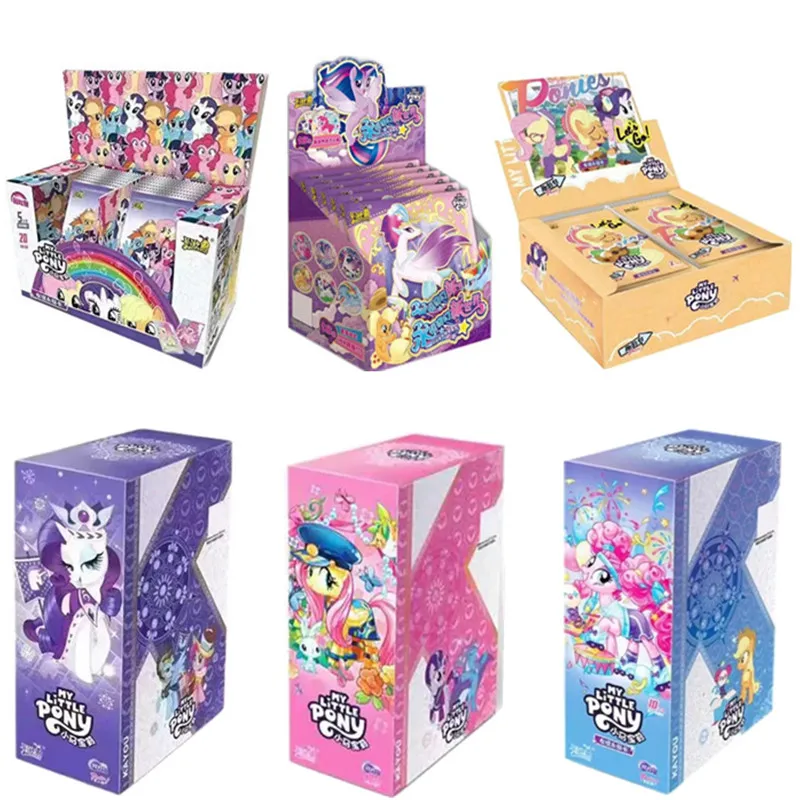 

KAYOU Original My Little Pony Animation Collectible Cards SC Cards SGR Rare Character Princess Card Children’s Birthday Gift