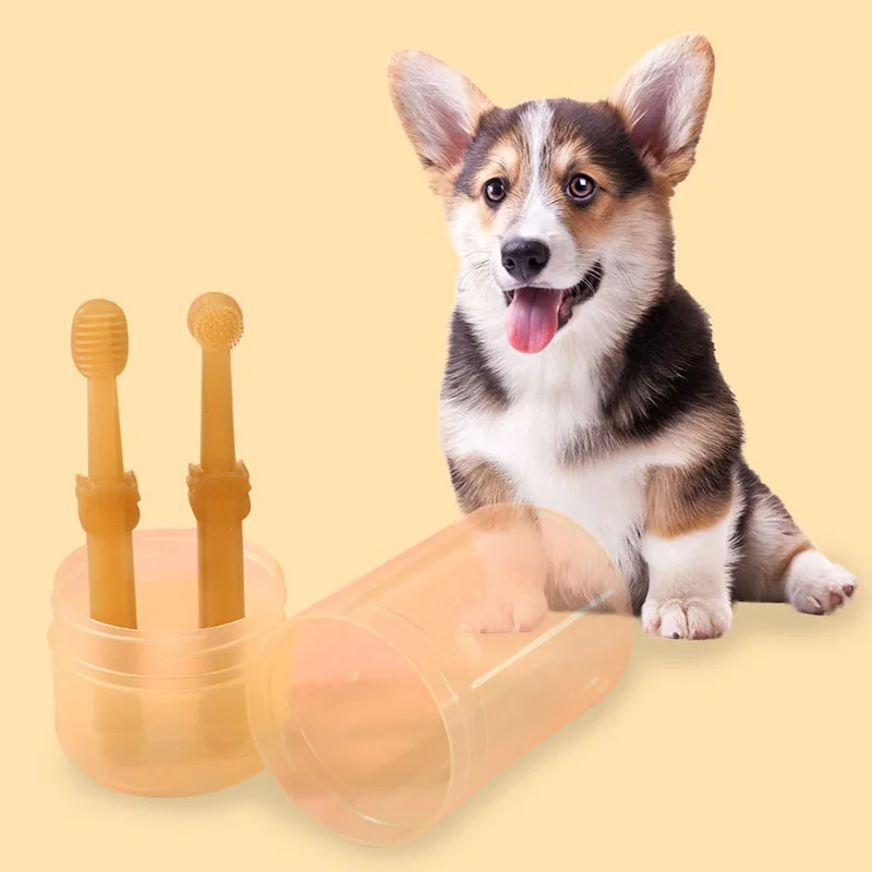 Mini Portable Dog Cat Clean Teeth Tongue Cleaner Silicone Finger Toothbrush Puppy Dental Care Brush Home Pet Product Accessories
Mini Portable Dog Cat Clean Teeth Tongue Cleaner Silicone Finger Toothbrush Puppy Dental Care Brush Home Pet Product Accessories
