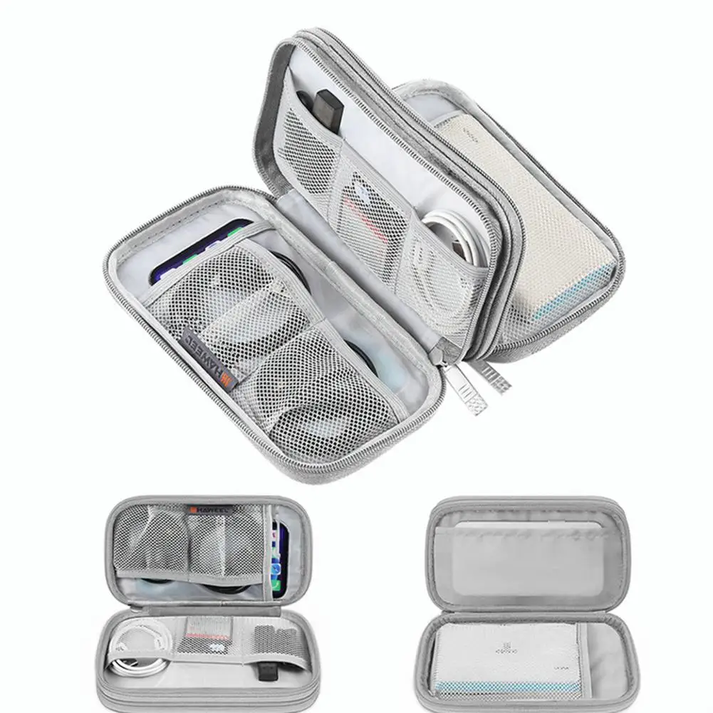 Mouse Storage Bag Useful Wear-resistant Zipper Closure Headphone Accessories Storage Pouch Digital Storage Bag
Mouse Storage Bag Useful Wear-resistant Zipper Closure Headphone Accessories Storage Pouch Digital Storage Bag