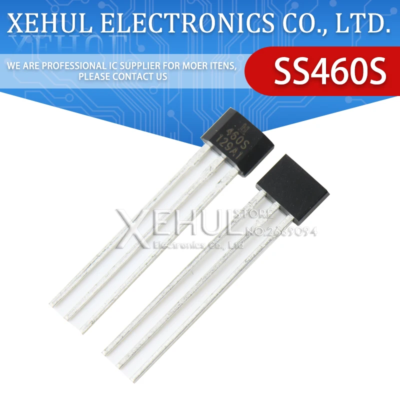 SS461A SS460S SS460P маркировка 61A 460S 460P TO-92S HONEYWELL цифровой датчик Холла с температурной компенсацией 100% новый оригинал
SS461A SS460S SS460P маркировка 61A 460S 460P TO-92S HONEYWELL цифровой датчик Холла с температурной компенсацией 100% новый оригинал