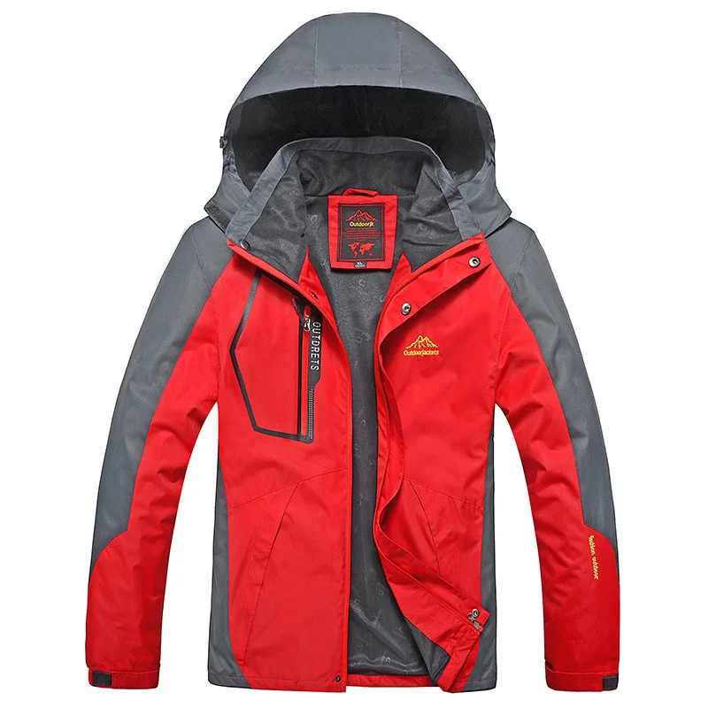 Men's Waterproof Hiking Jacket Large Size Windproof Windbreaker Camping Hunting Running Trekking Fishing Coat Men Outdoor
Men's Waterproof Hiking Jacket Large Size Windproof Windbreaker Camping Hunting Running Trekking Fishing Coat Men Outdoor