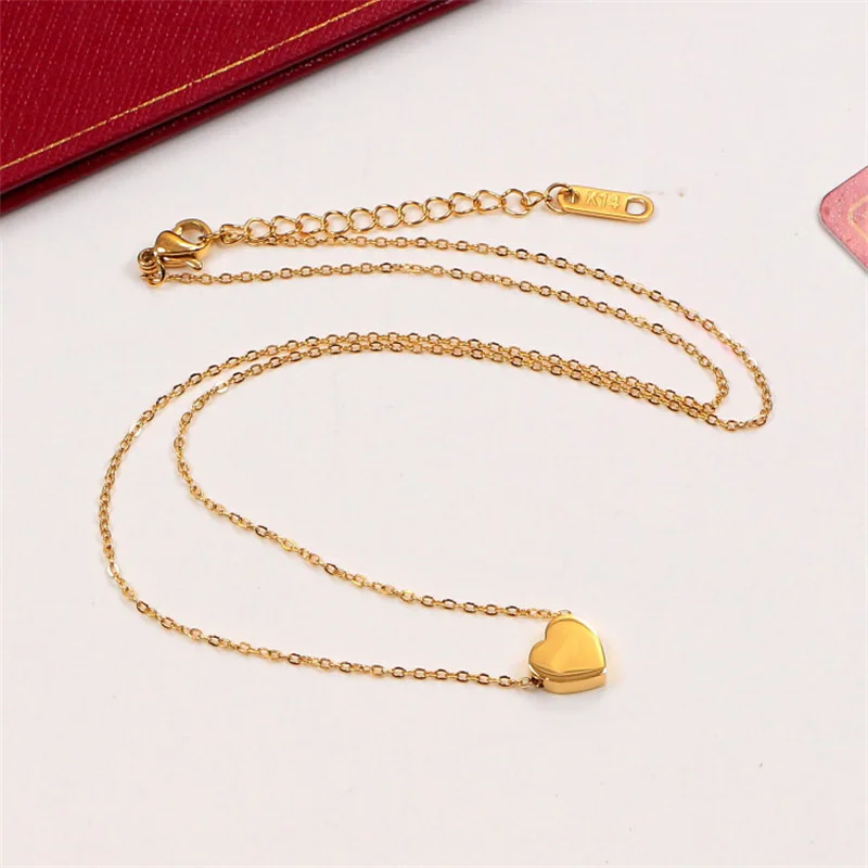 

Classic Fashion Luxury 3D Love Necklace with Various Styles of Collar Chain Jewelry