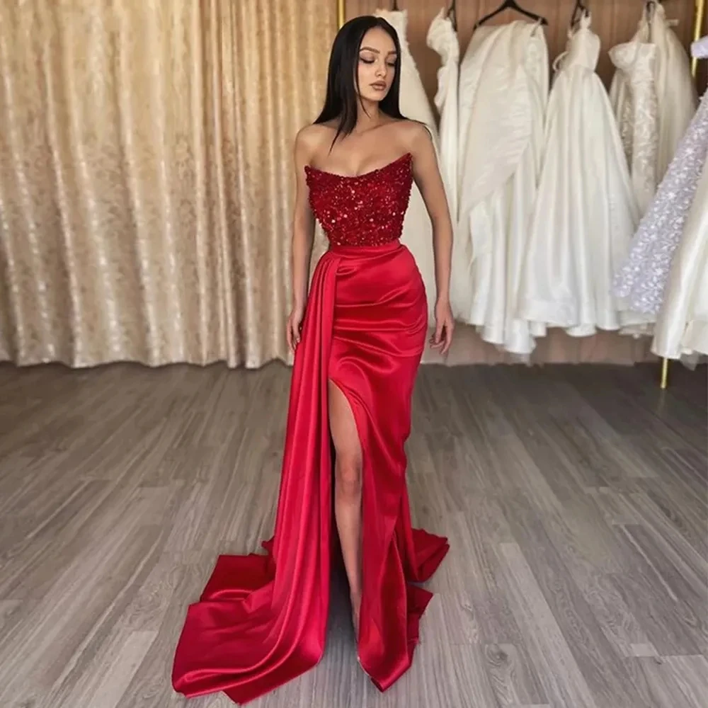 Elegant Gorgeous Off Shoulder Sleeveless New Sexy Long Dresses For Women 2023 Sequins HIgh Fork Party Club Dress Female Clothes
Elegant Gorgeous Off Shoulder Sleeveless New Sexy Long Dresses For Women 2023 Sequins HIgh Fork Party Club Dress Female Clothes