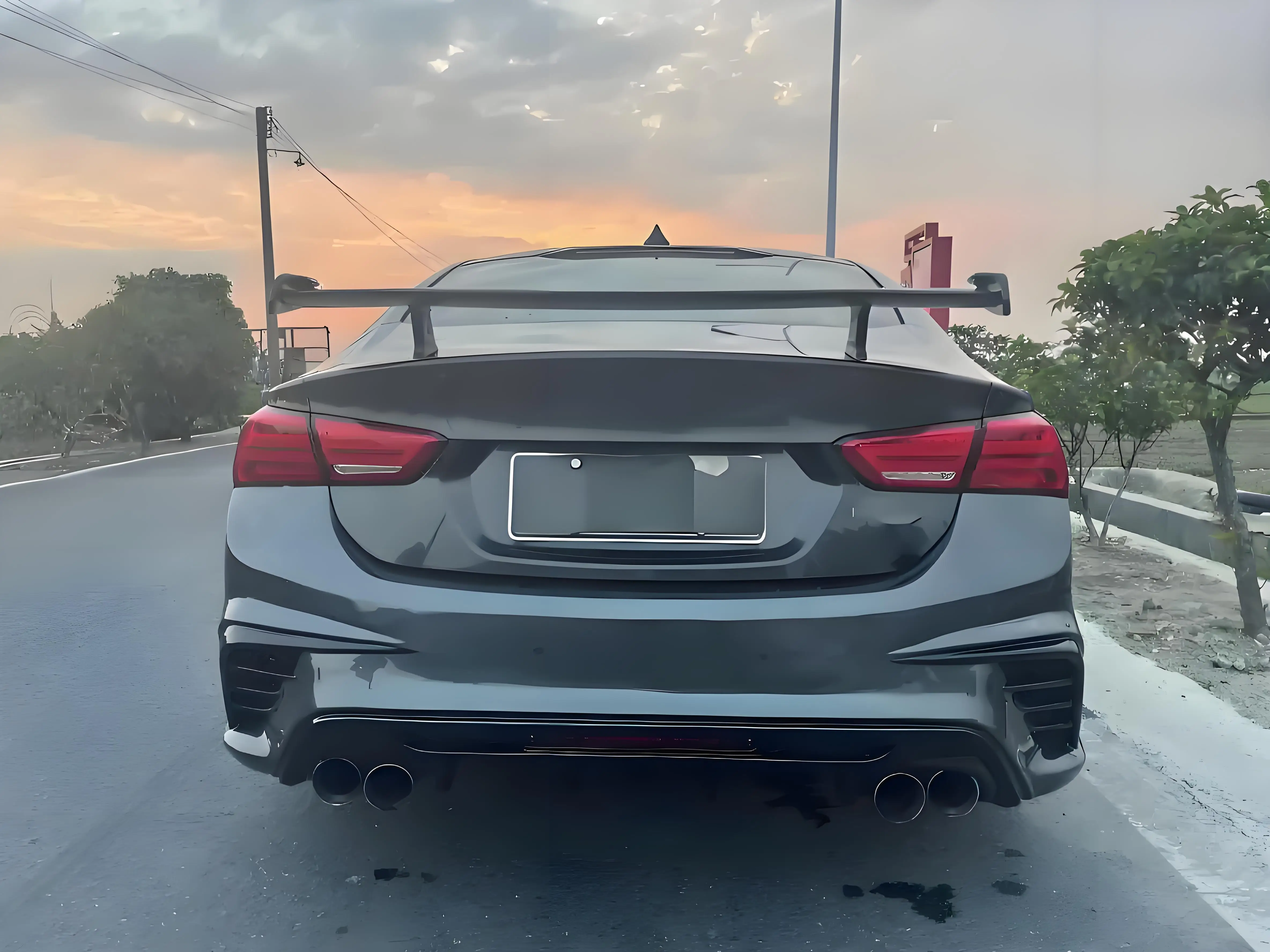 Modification Body Kit for Chevrolet Malibu 2016 2017 2018 2019 2020 2021 2022 Pp Aftermarket Parts Includes Car Rear Bumper Modification Body Kit for Chevrolet Malibu 2016 2017 2018 2019 2020 2021 2022 Pp Aftermarket Parts Includes Car Rear Bumper