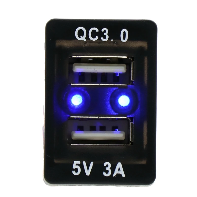 Автомобильное зарядное устройство с двумя USB-портами, 12 в пост. Тока, qc 3,0 + 5 В, 3 А
Автомобильное зарядное устройство с двумя USB-портами, 12 в пост. Тока, qc 3,0 + 5 В, 3 А