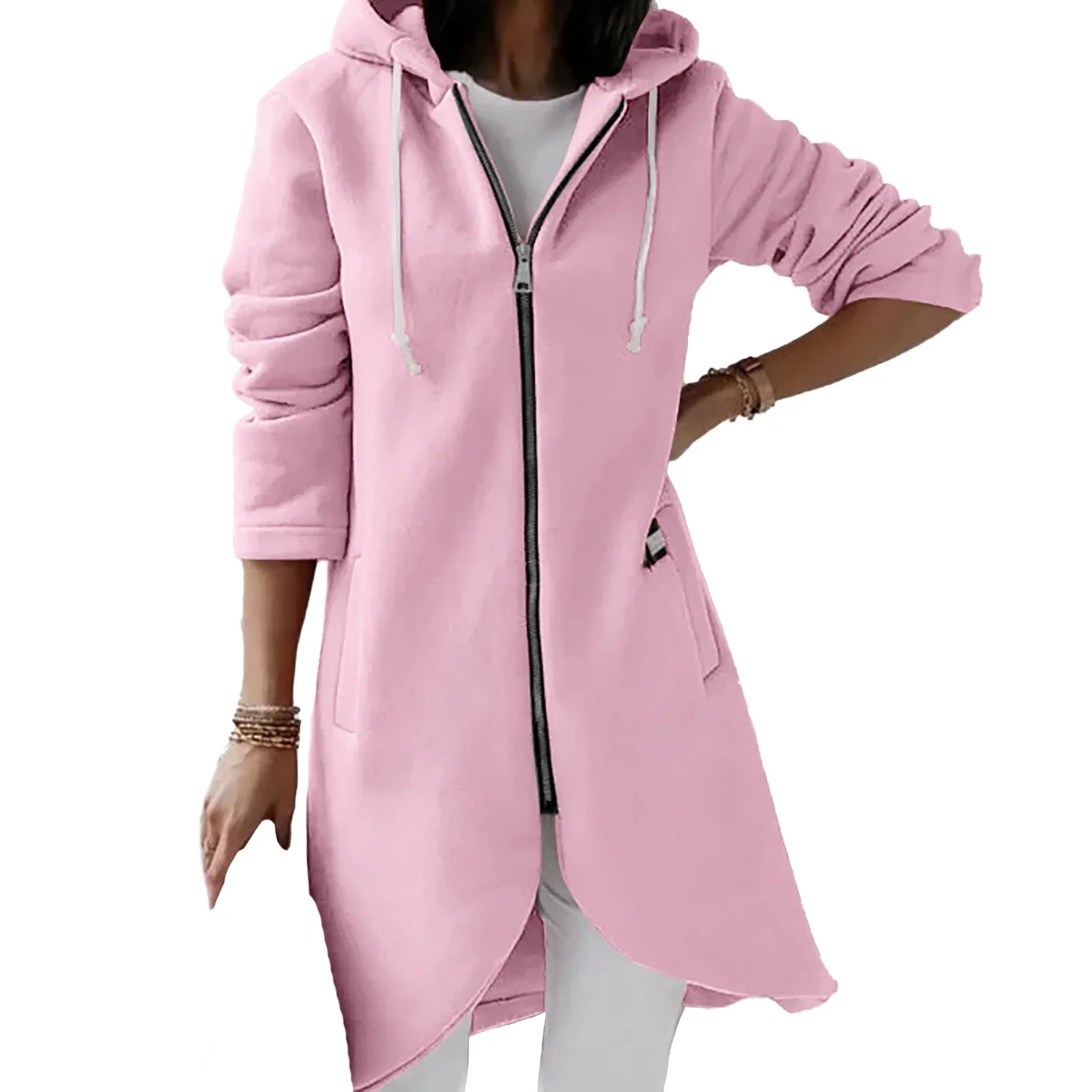 

Fashionable Hooded Coat Lightweight and Comfortable Perfect for Casual Wear Multiple Colors and Sizes Available