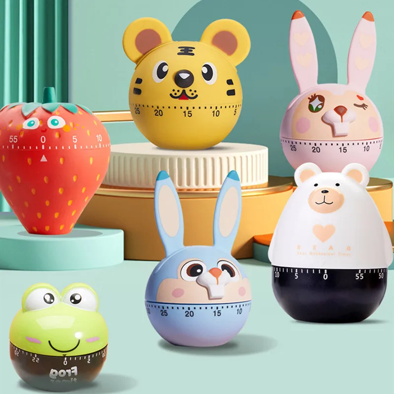Cooking Timer Kitchen 60 Minutes Cute Timer Mechanical Articles for The Novel Kitchen Kawaii Accessories for Home and Kitchen
Cooking Timer Kitchen 60 Minutes Cute Timer Mechanical Articles for The Novel Kitchen Kawaii Accessories for Home and Kitchen