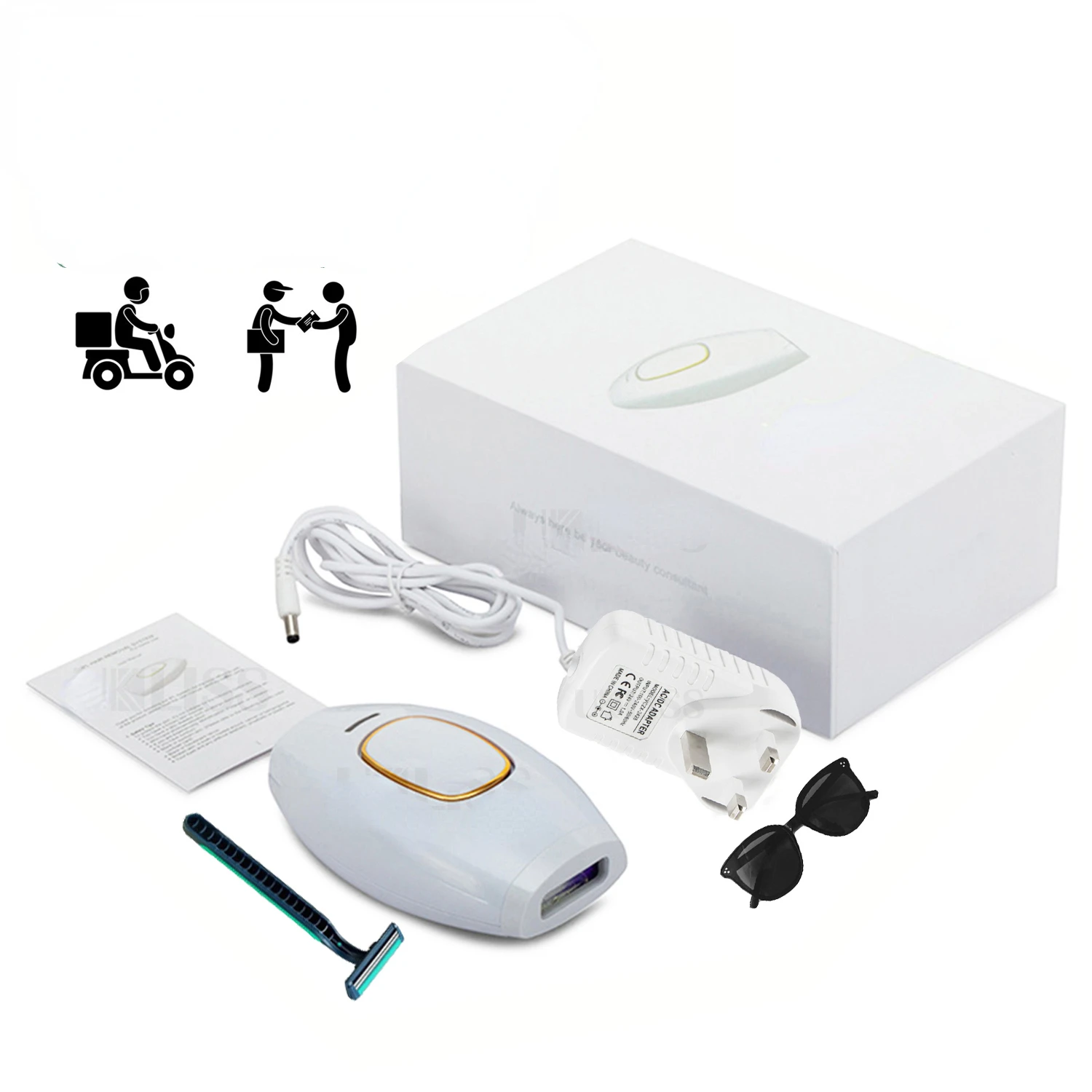 New500000 Flashes Epilator IPL Device Hair Removal Epilator for WomenHair Remover Shaving Machine Facial Epilator Women's Shaver
New500000 Flashes Epilator IPL Device Hair Removal Epilator for WomenHair Remover Shaving Machine Facial Epilator Women's Shaver