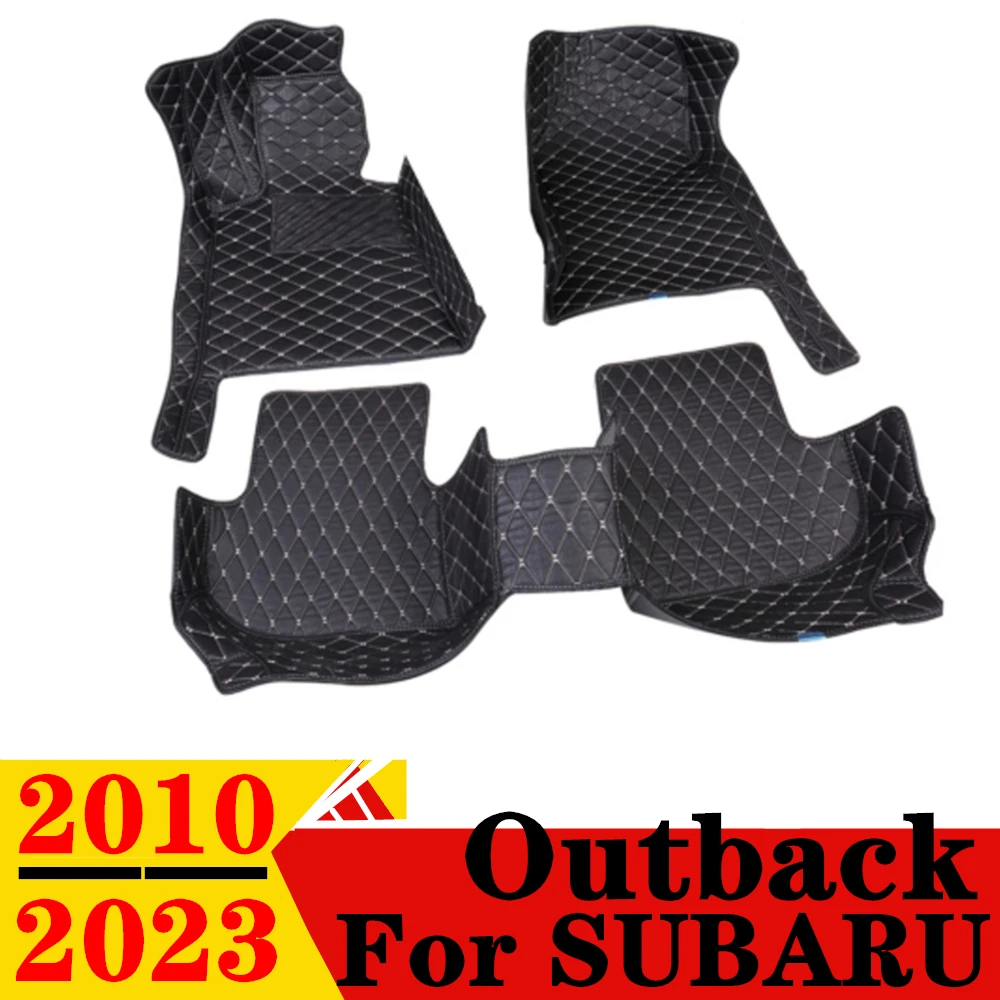 

Автомобильные коврики для SUBARU Outback 2023, 2022, 2021, 2019, 2018, 17, 16-2010, подходят под заказ, передняя и задняя напольная подкладка, коврики для ног, коврик