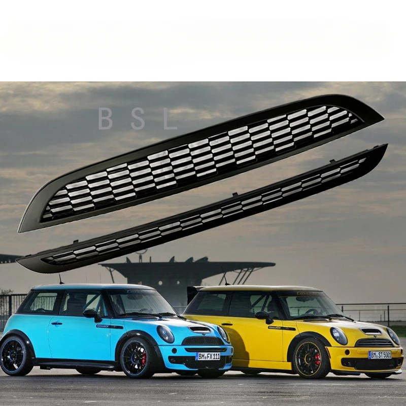 Front Bumper Grill Mask Radiator grille Car Exterior Accessories for BMW Mini R50 R52 R53 Racing Grills
Front Bumper Grill Mask Radiator grille Car Exterior Accessories for BMW Mini R50 R52 R53 Racing Grills
