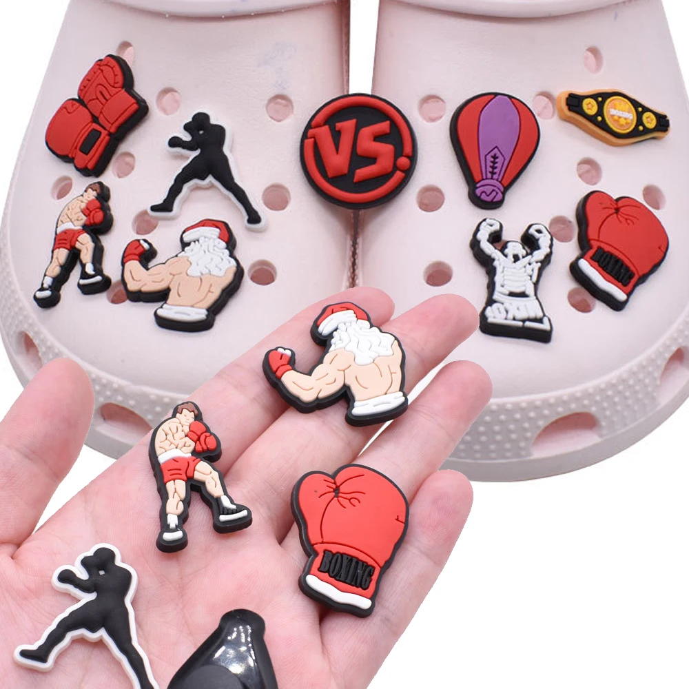 Оптовая продажа, 1 шт., подвески для обуви из ПВХ для Crocs Boxer, красные перчатки, аксессуары для женщин, застежки для детской одежды, джинсы, аксессуары
Оптовая продажа, 1 шт., подвески для обуви из ПВХ для Crocs Boxer, красные перчатки, аксессуары для женщин, застежки для детской одежды, джинсы, аксессуары
