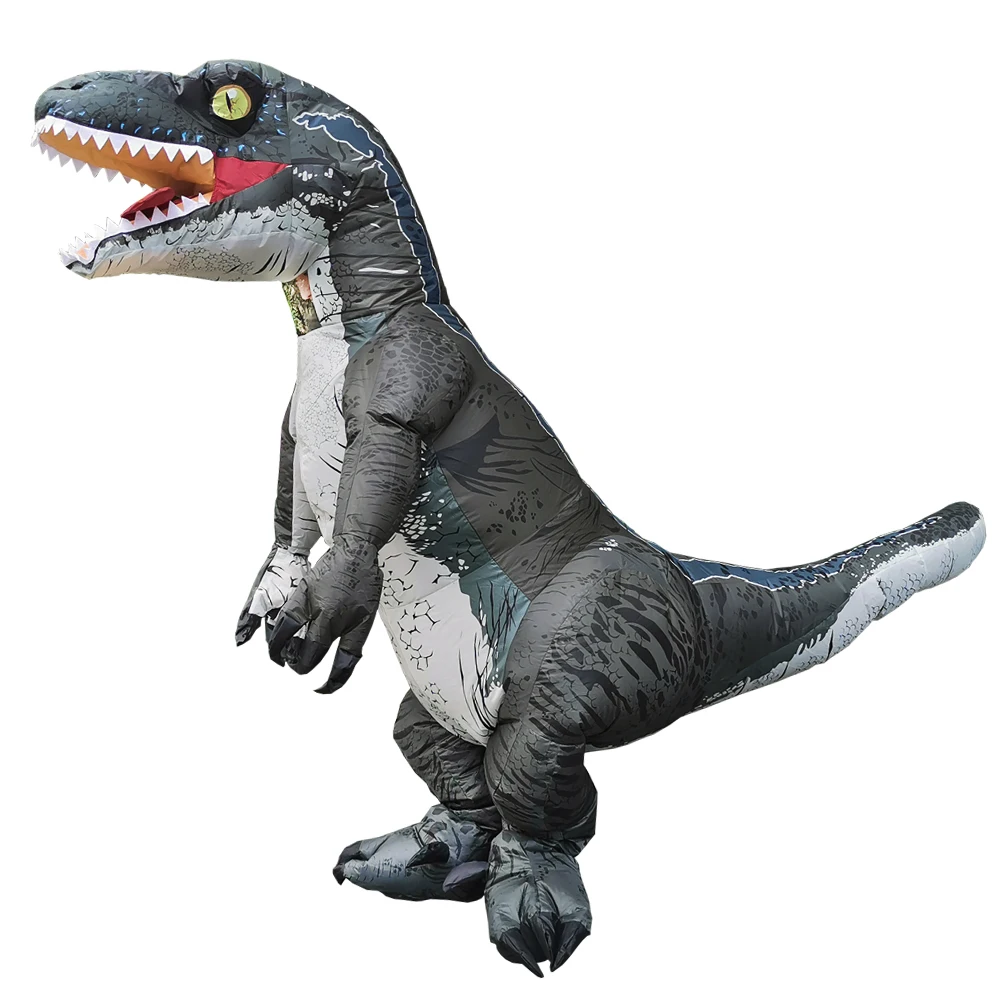 Надувной костюм динозавра Велоцираптора T-Rex для взрослых, модные костюмы для Хэллоуина, карнавала, аниме, смешные костюмы для косплея
Надувной костюм динозавра Велоцираптора T-Rex для взрослых, модные костюмы для Хэллоуина, карнавала, аниме, смешные костюмы для косплея