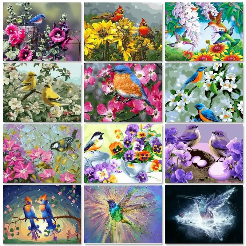 RUOPOTY Frame Picture Diy Painting By Numbers Birds Animals Handwork Personalized Gift Paint With Numbers For Home Decors
RUOPOTY Frame Picture Diy Painting By Numbers Birds Animals Handwork Personalized Gift Paint With Numbers For Home Decors