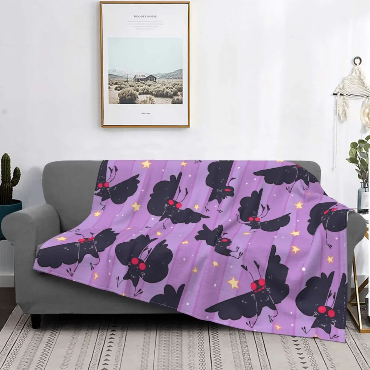 Mothman Stripes And Stuffs Blanket Fleece Throw Blankets Summer Air Conditioning Printed Soft Warm Bedspreads
Mothman Stripes And Stuffs Blanket Fleece Throw Blankets Summer Air Conditioning Printed Soft Warm Bedspreads