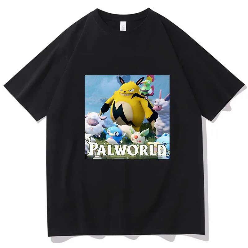 Game Palworld Tshirts Men Printing Kawaii/Cute Couple T-shirts 100% Cotton Aldult T Shirts Four Seasons Originality Handsome
Game Palworld Tshirts Men Printing Kawaii/Cute Couple T-shirts 100% Cotton Aldult T Shirts Four Seasons Originality Handsome