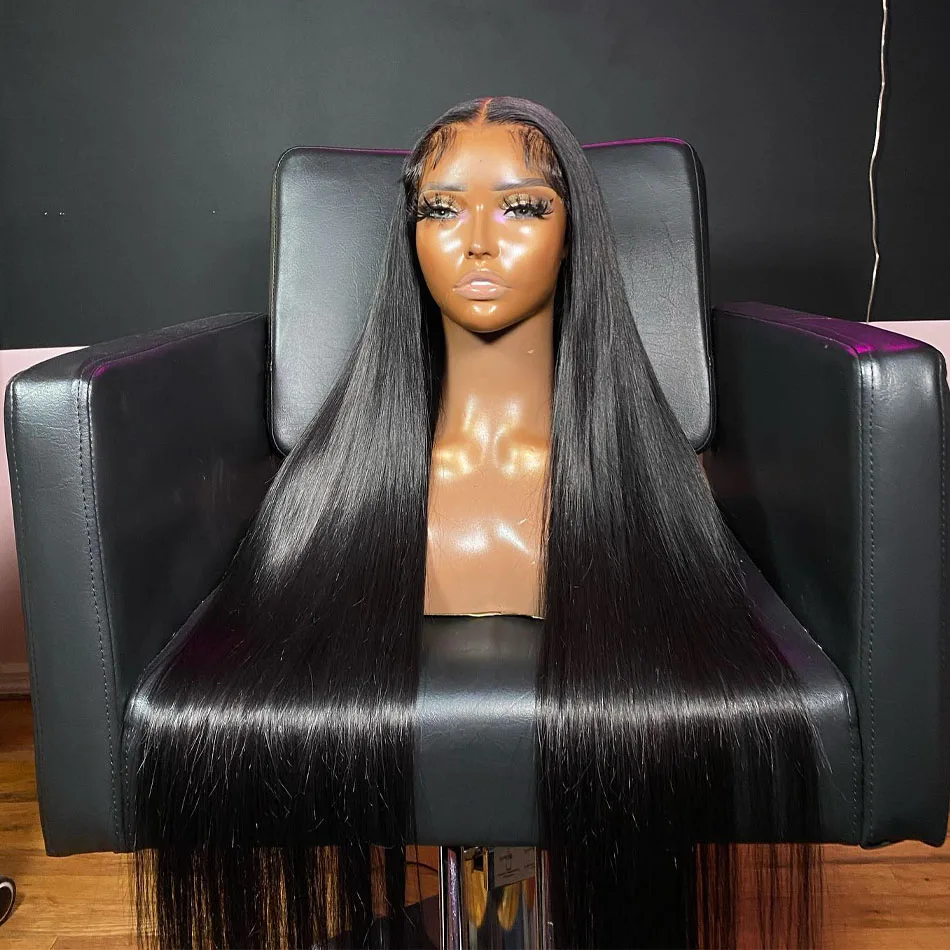 Straight 13x4 Frontal Human Hair Wigs For Women 13X6 Lace Front Wig HD Transparent PrePlucked Brazilian 180% 4X4 Glueless Wig
Straight 13x4 Frontal Human Hair Wigs For Women 13X6 Lace Front Wig HD Transparent PrePlucked Brazilian 180% 4X4 Glueless Wig