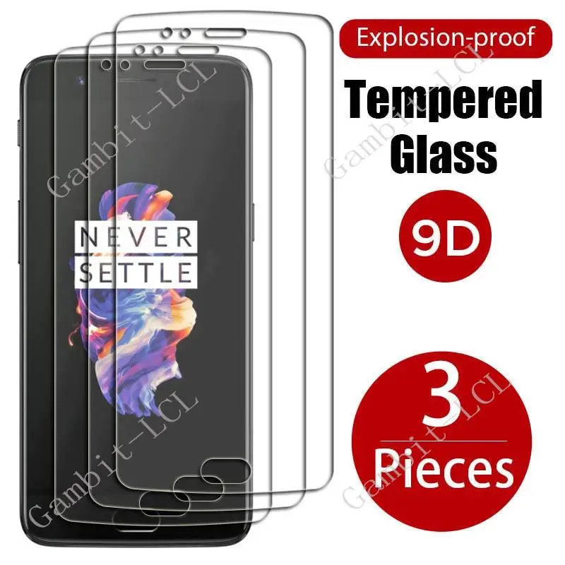 

3PCS Tempered Glass For OnePlus 3 3T 5.5" One Plus 1+Three OnePlus3 SM-A3000 A3003 A3010, A3003 Screen Protector Cover Film