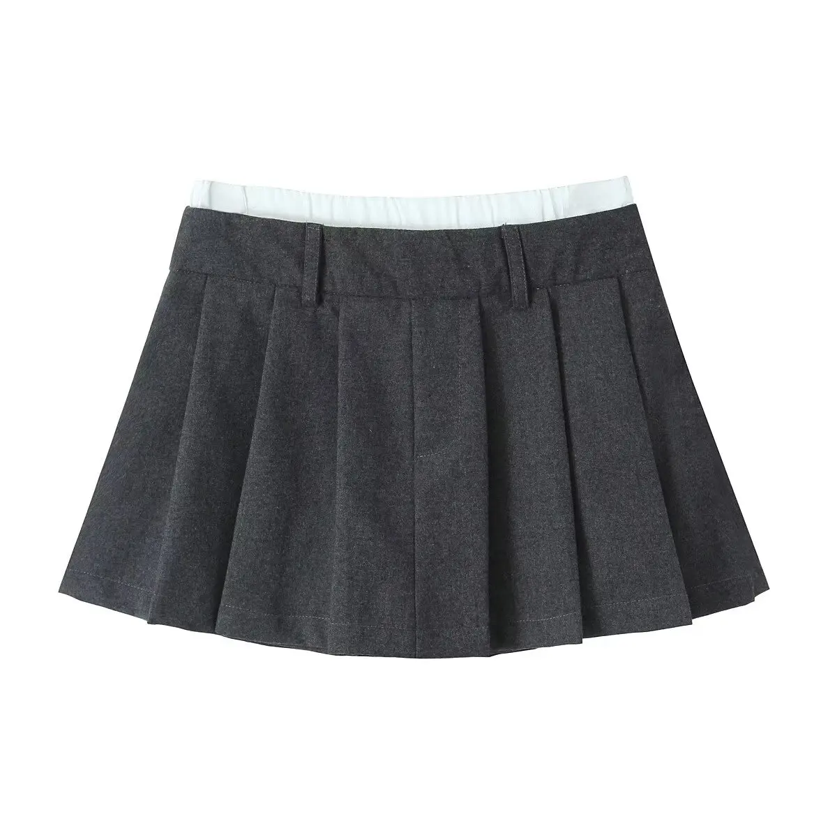 Women's 2024 New Fashion and Leisure Joker Double Waist Design Wide Pleated Skirt Pants Retro High Waist Side Zipper Skirt Pants
Women's 2024 New Fashion and Leisure Joker Double Waist Design Wide Pleated Skirt Pants Retro High Waist Side Zipper Skirt Pants