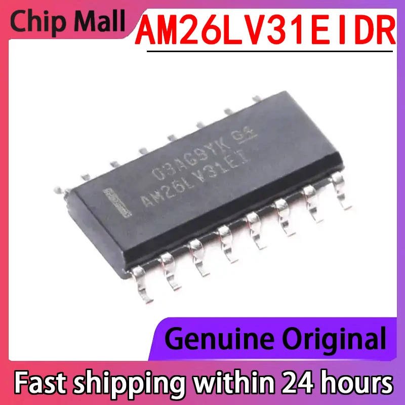 2PCS Imported Original AM26LV31EIDR Packaged SOP Four Way Differential Line Driver 
2PCS Imported Original AM26LV31EIDR Packaged SOP Four Way Differential Line Driver