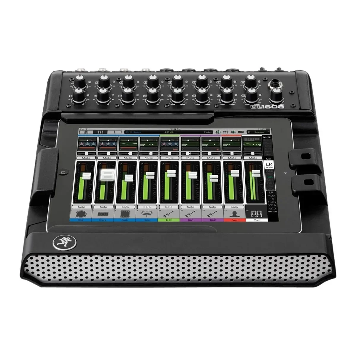 

SUMMER SALES DISCOUNT ON Mackie DL1608 16 Channel Digital Sound Mixer w/Lightning iPad Control