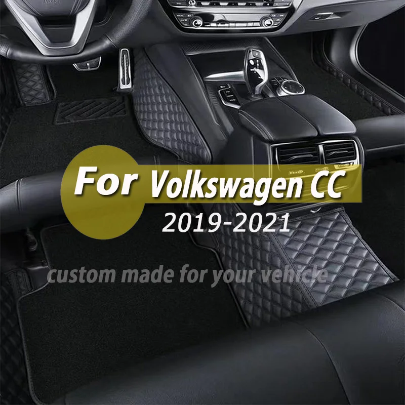 Car Floor Mats For CC 2019 2020 2021 Carpets Custom Accessories Interior Pedals Products Covers Automobiles For Volkswagen VW 
Car Floor Mats For CC 2019 2020 2021 Carpets Custom Accessories Interior Pedals Products Covers Automobiles For Volkswagen VW