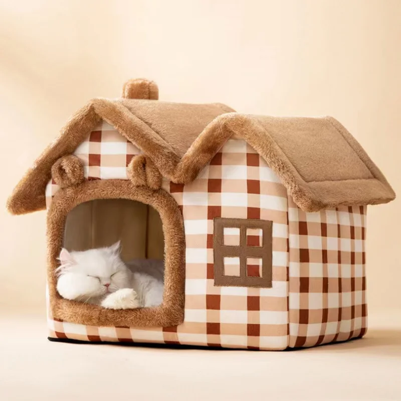 Breathable Warm Plush Pet Bed House Detachable Washable Soft Cat Cushion Kennel for Small Dogs Cats Pet Supplies
Breathable Warm Plush Pet Bed House Detachable Washable Soft Cat Cushion Kennel for Small Dogs Cats Pet Supplies