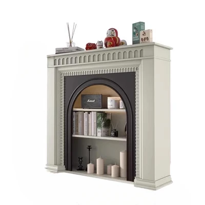 Cream Style Solid Wood European-Style Fireplace Cabinet Curio Cabinet American Living Room Side Cabinet Entrance Fireplace
Cream Style Solid Wood European-Style Fireplace Cabinet Curio Cabinet American Living Room Side Cabinet Entrance Fireplace