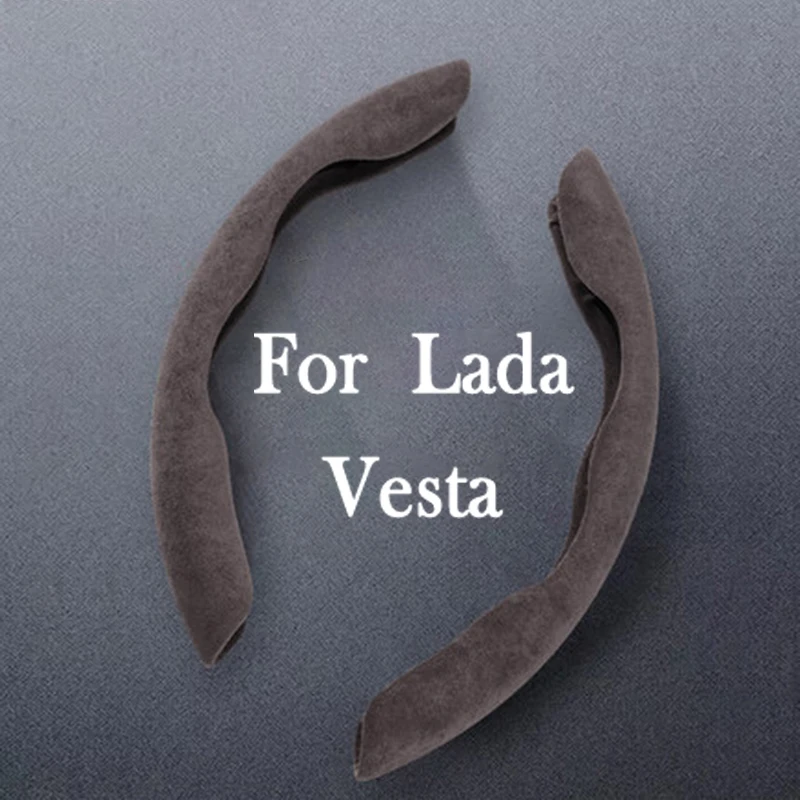 For Lada Vesta Car Styling Genuine suede Steering Wheel Covers suede Accessories
For Lada Vesta Car Styling Genuine suede Steering Wheel Covers suede Accessories