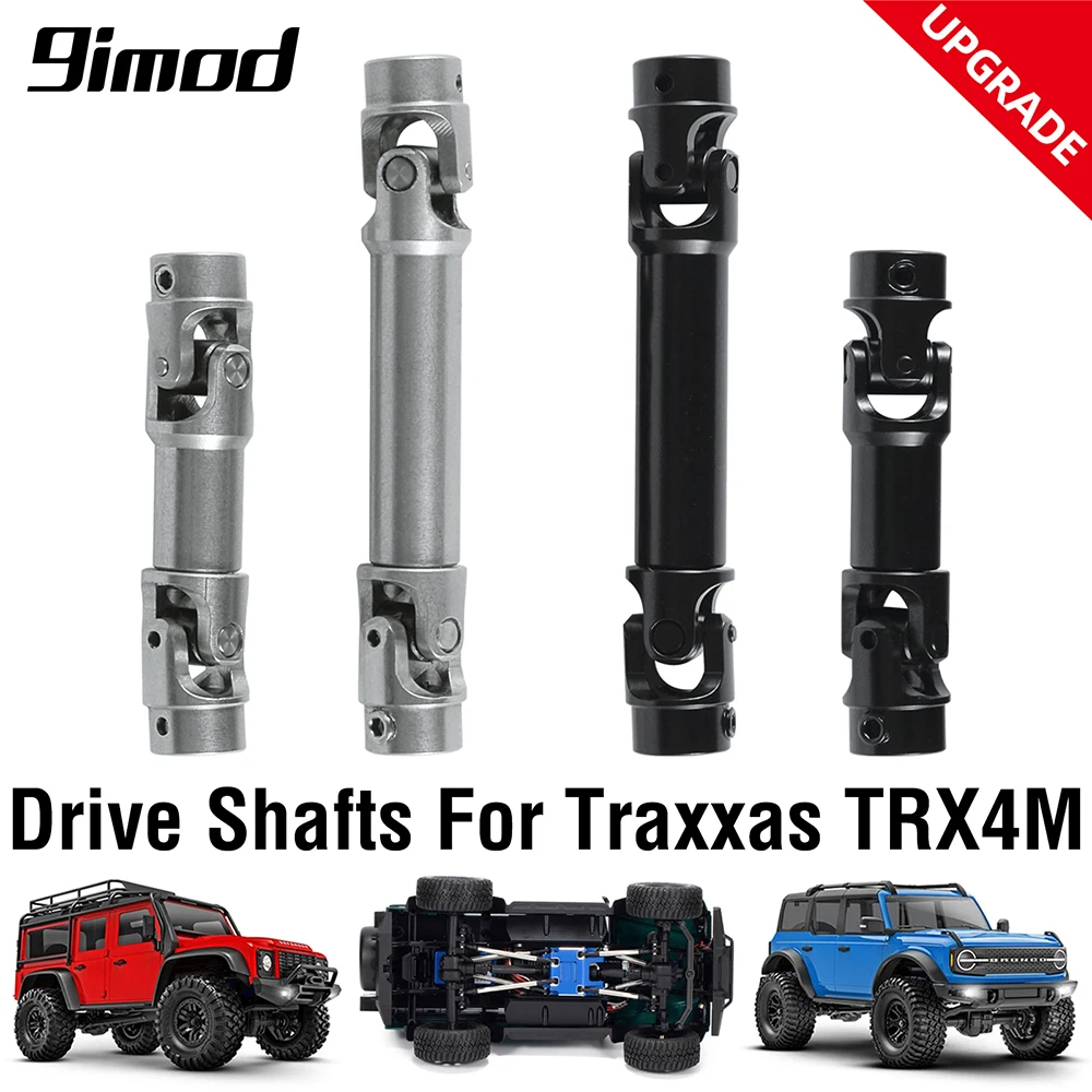

Stainless Steel Center Drive Shafts for Traxxas TRX4M Upgrades 1/18 RC Crawler Parts Bronco Remote Control Car Accessories